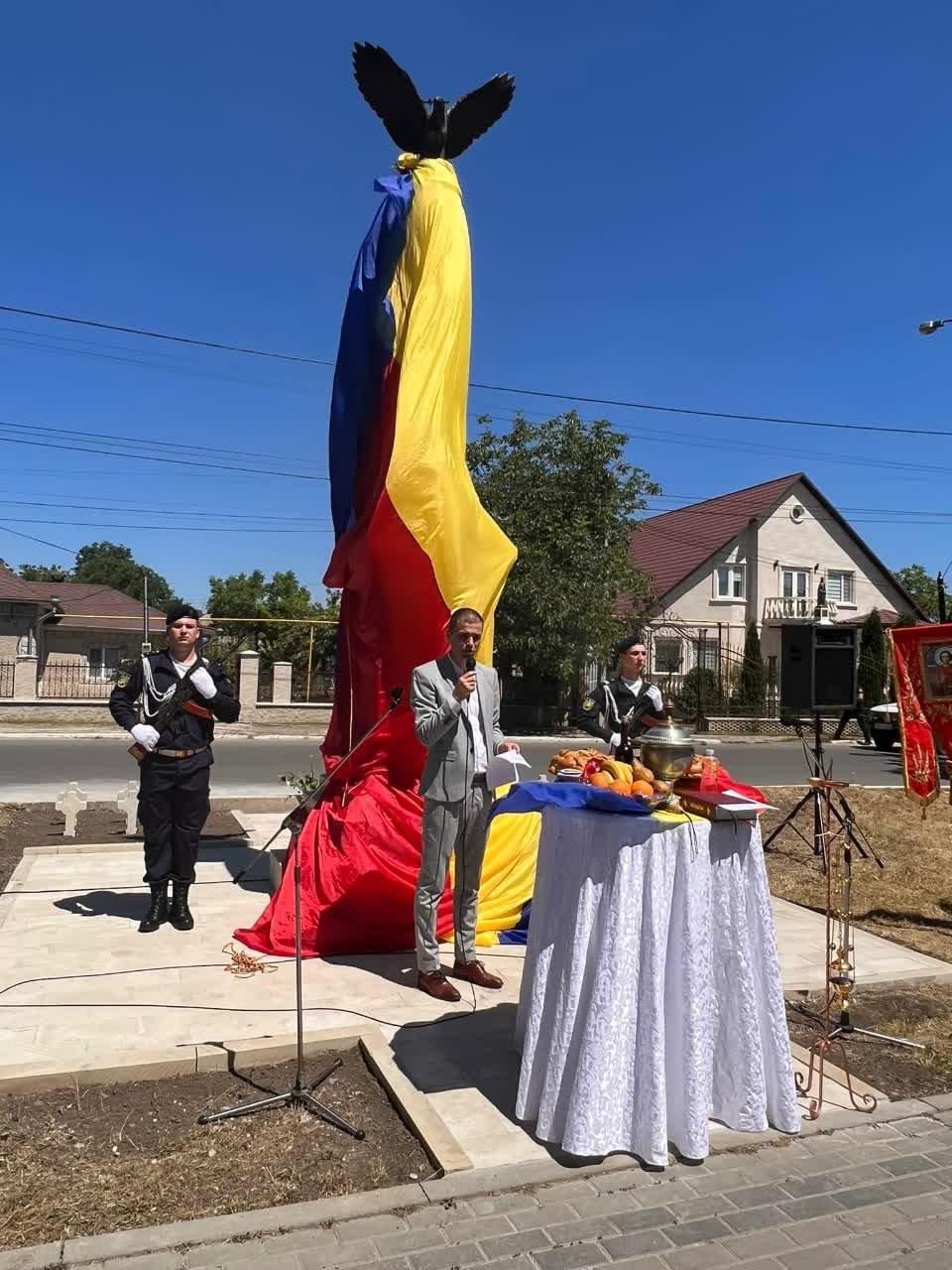 La Florești a fost inaugurat Monumentul Eroilor Români