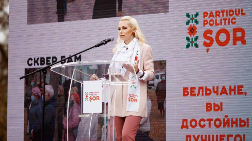 Marina Tauber și-a exprimat dorința și pregătirea să candideze pentru funcția de primar al municipiului Bălți