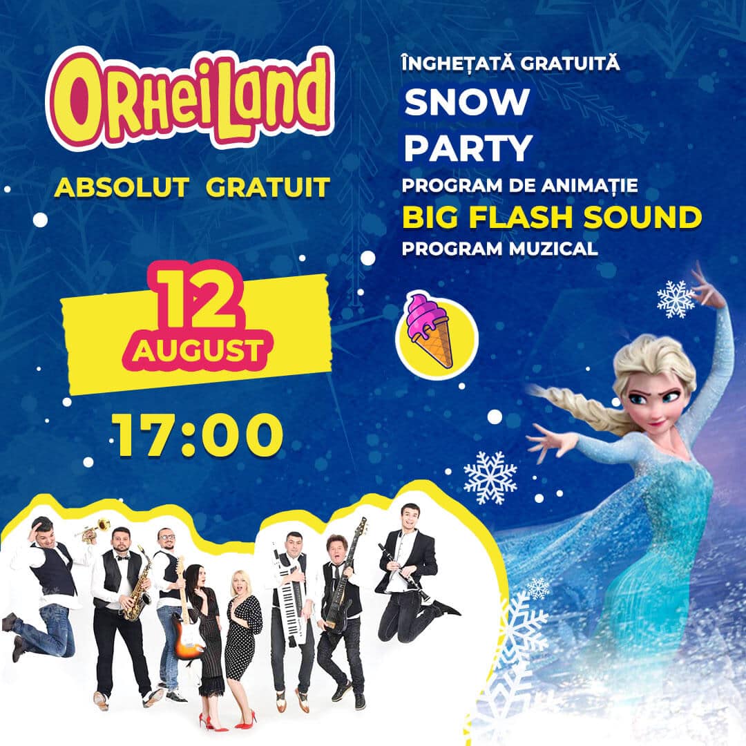 OrheiLand – locul unde visurile devin realitate. În fiecare weekend, este organizat un program special și un concert!