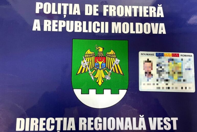 Un moldovean a fost prins la frontieră cu o carte de identitate românească falsă. Actul a fost ridicat.