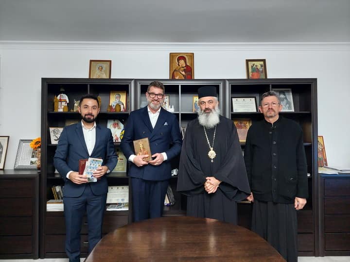 Ambasadorul României în Republica Moldova, în vizită la Episcopia de Bălţi a Mitropoliei Basarabiei