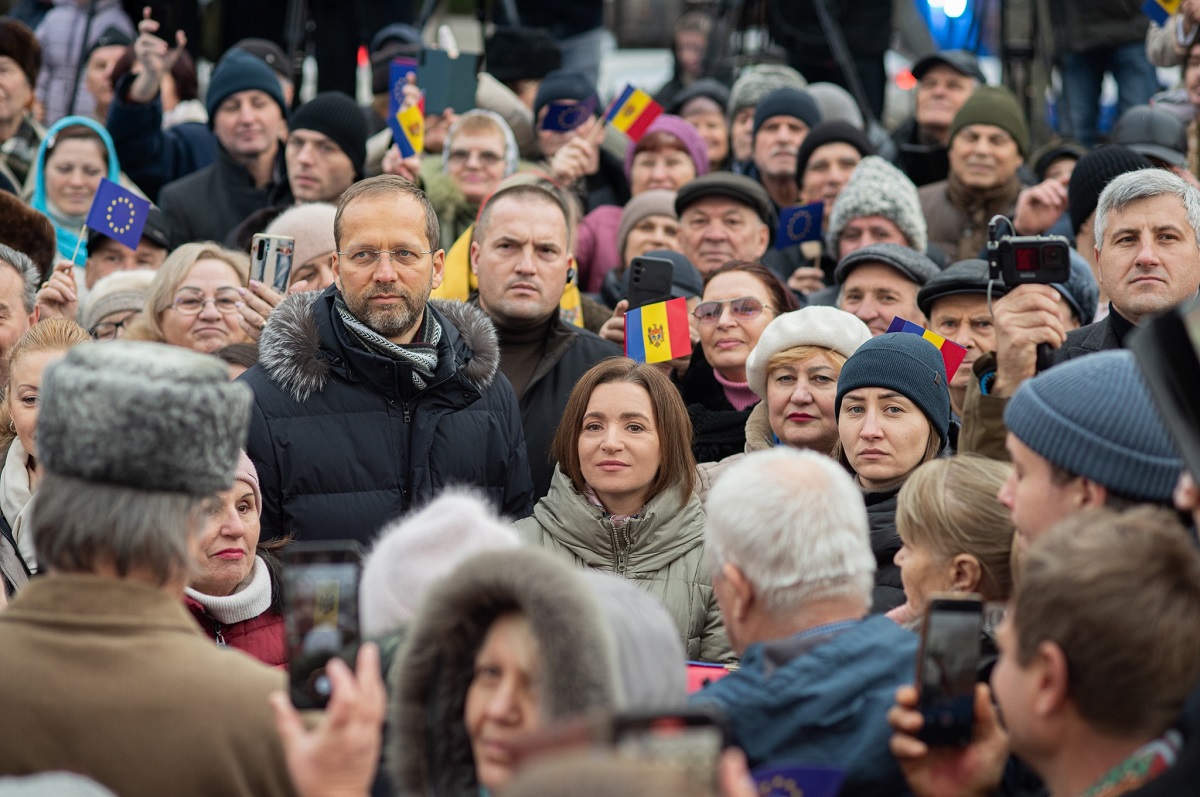 Maia Sandu: Ușa către UE ne-a fost deschisă datorită efortului tuturor oamenilor de bună credință din R. Moldova