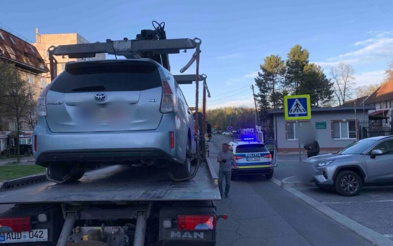 Pericol! Un șofer din Chișinău, depistat drogat la volan. Mașina – evacuată.